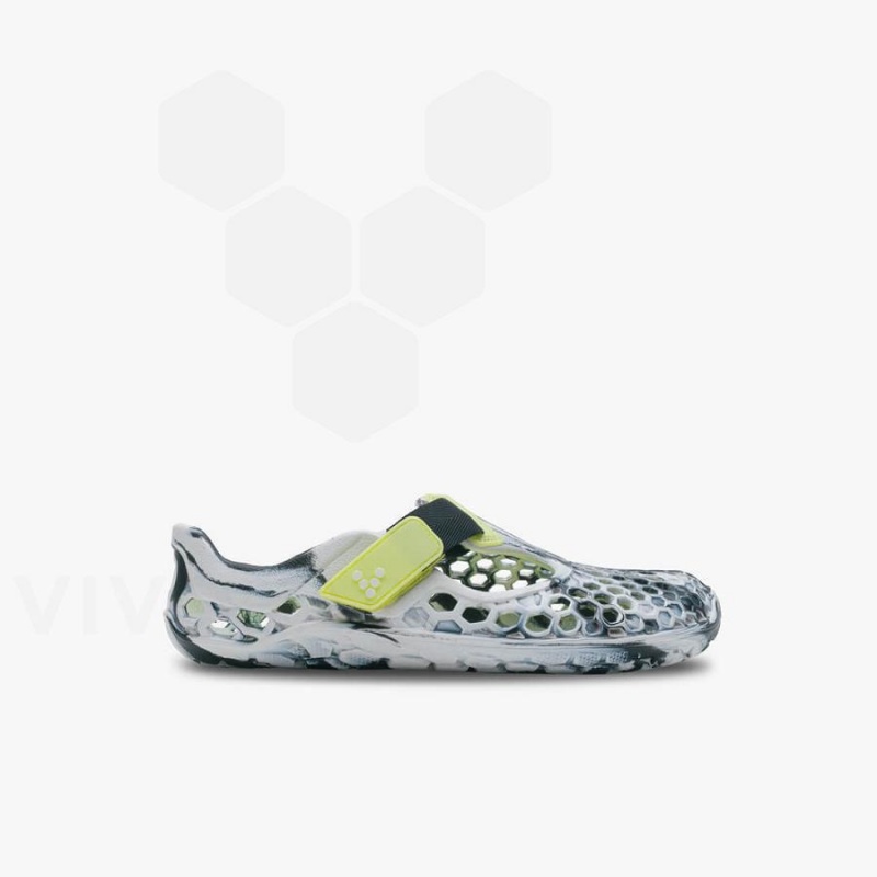 Vivobarefoot Ultra Bloom Lasten Kengät Obsidian Valkoinen | FI049PV